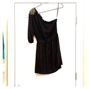 Sugar Lips X small one shoulder mini dress